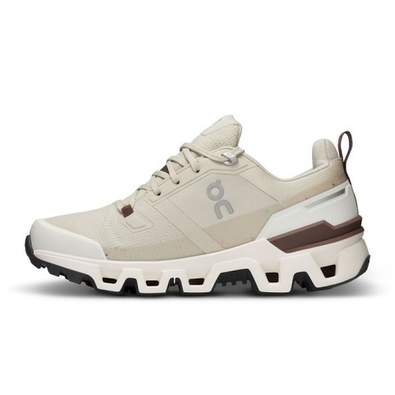 Beige Women's On Running Cloudwander Waterproof Hiking Shoes | 4958072_PH