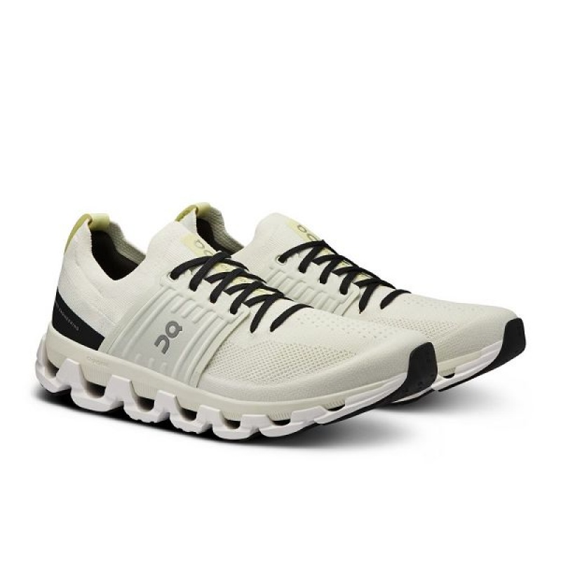 Beige / Black Men's On Running Cloudswift 3 Road Running Shoes | 7610423_PH