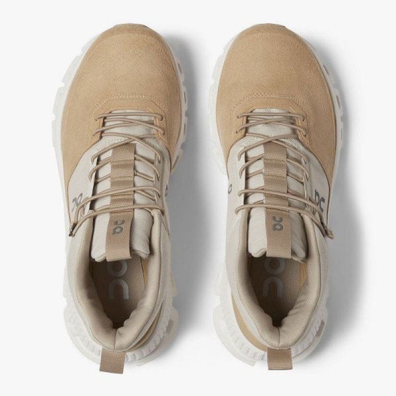 Beige / Brown Women's On Running Cloud Hi Sneakers | 7148326_PH