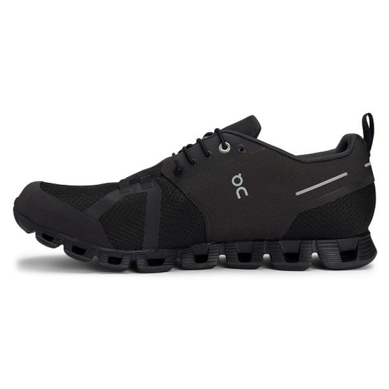 Black Men's On Running Cloud 2 Waterproof Sneakers | 8634957_PH