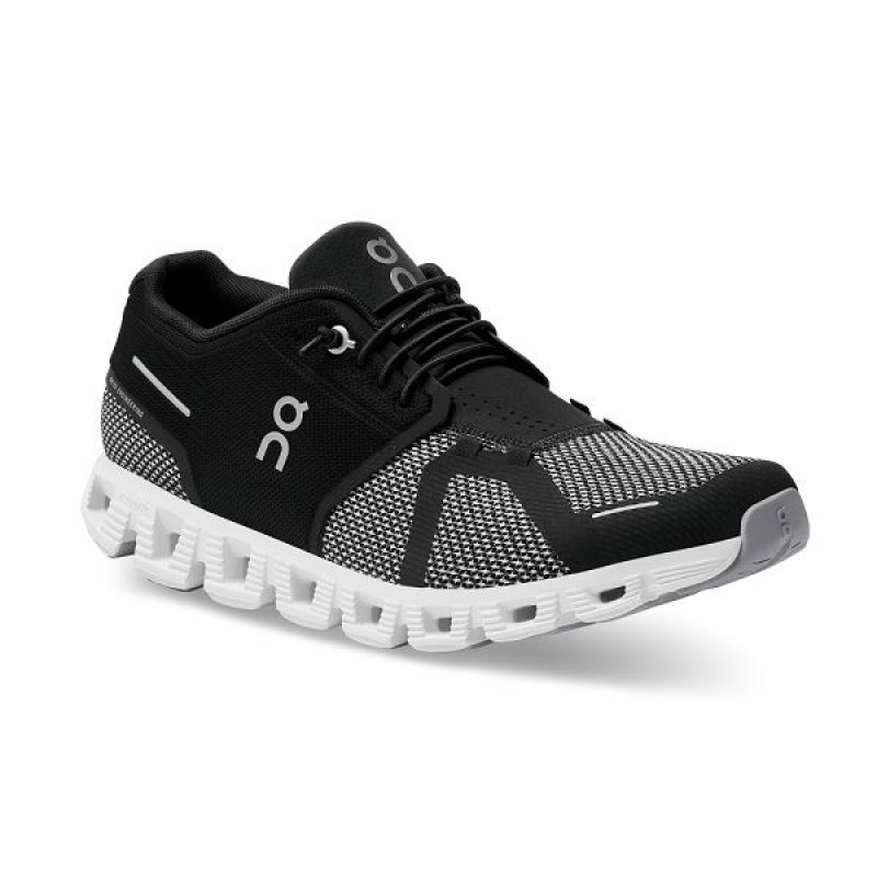 Black Men's On Running Cloud 5 Combo Sneakers | 8410926_PH