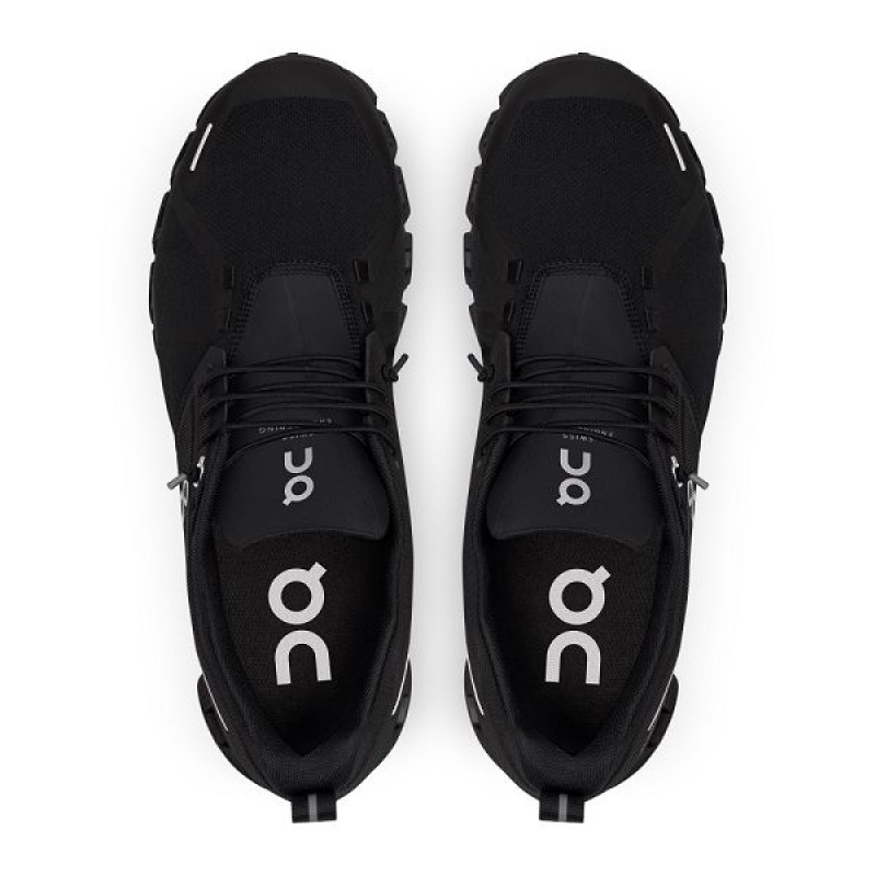 Black Men's On Running Cloud 5 Waterproof Sneakers | 3751492_PH