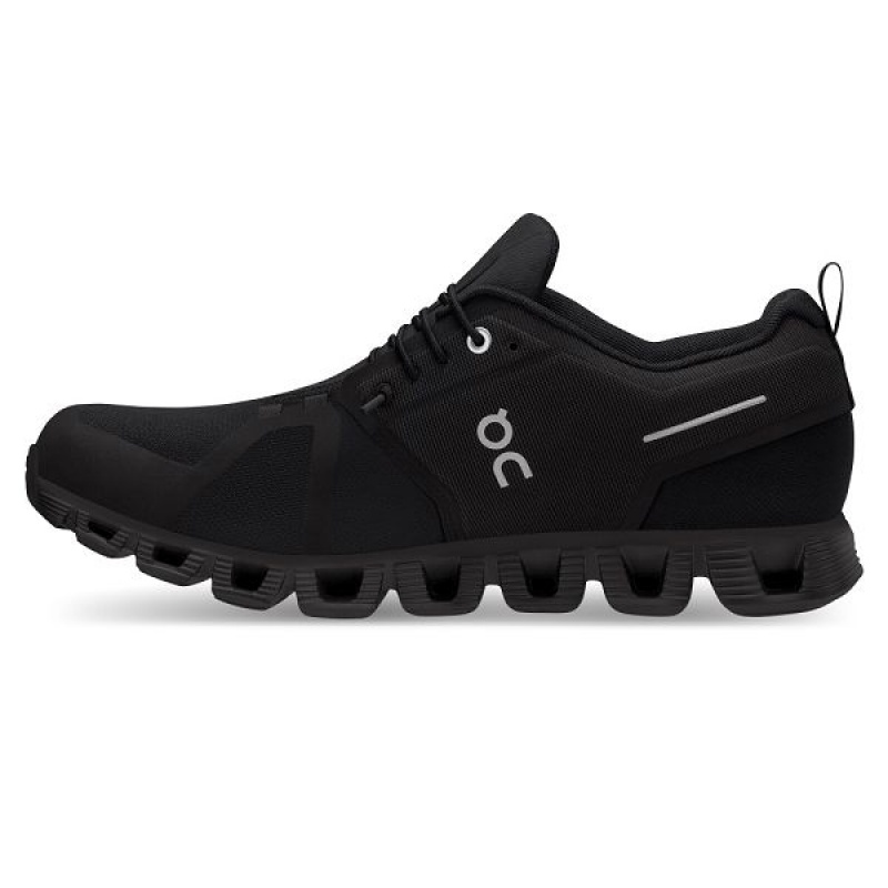 Black Men's On Running Cloud 5 Waterproof Sneakers | 3751492_PH