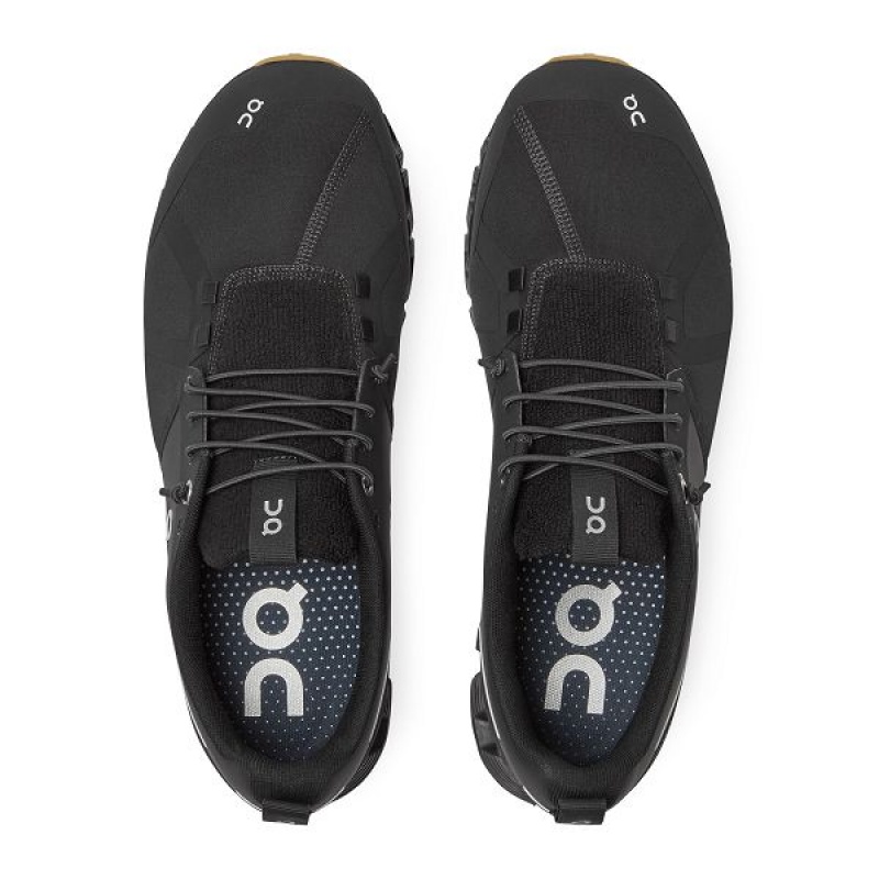 Black Men's On Running Cloud Terry Sneakers | 4873160_PH