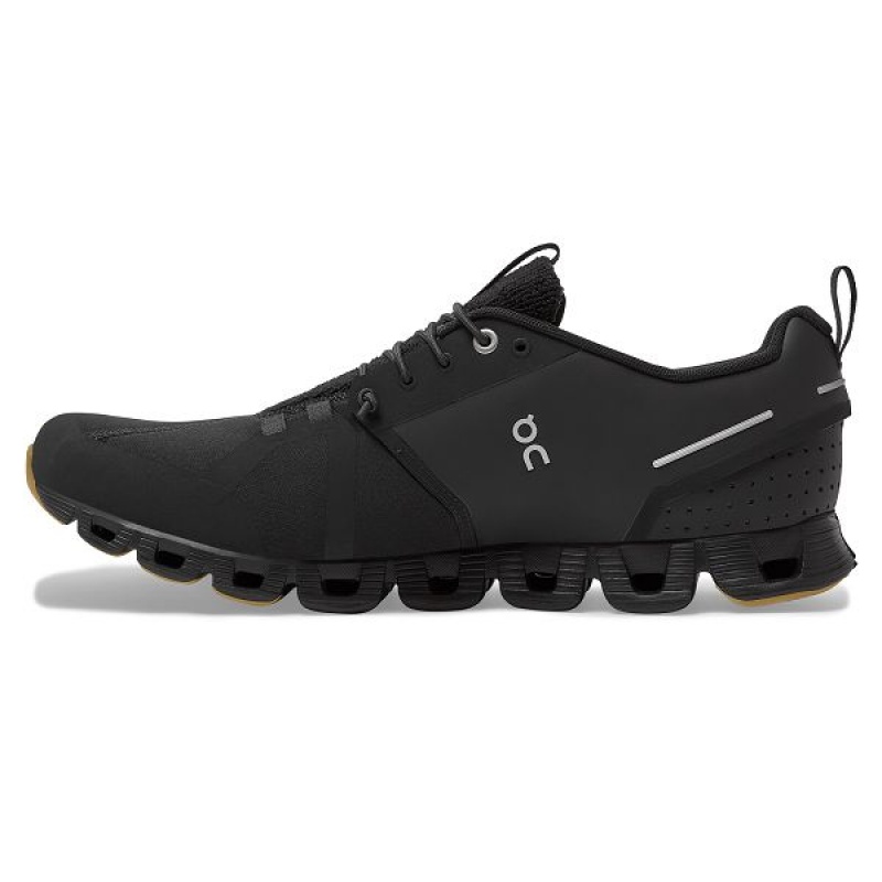 Black Men's On Running Cloud Terry Sneakers | 4873160_PH