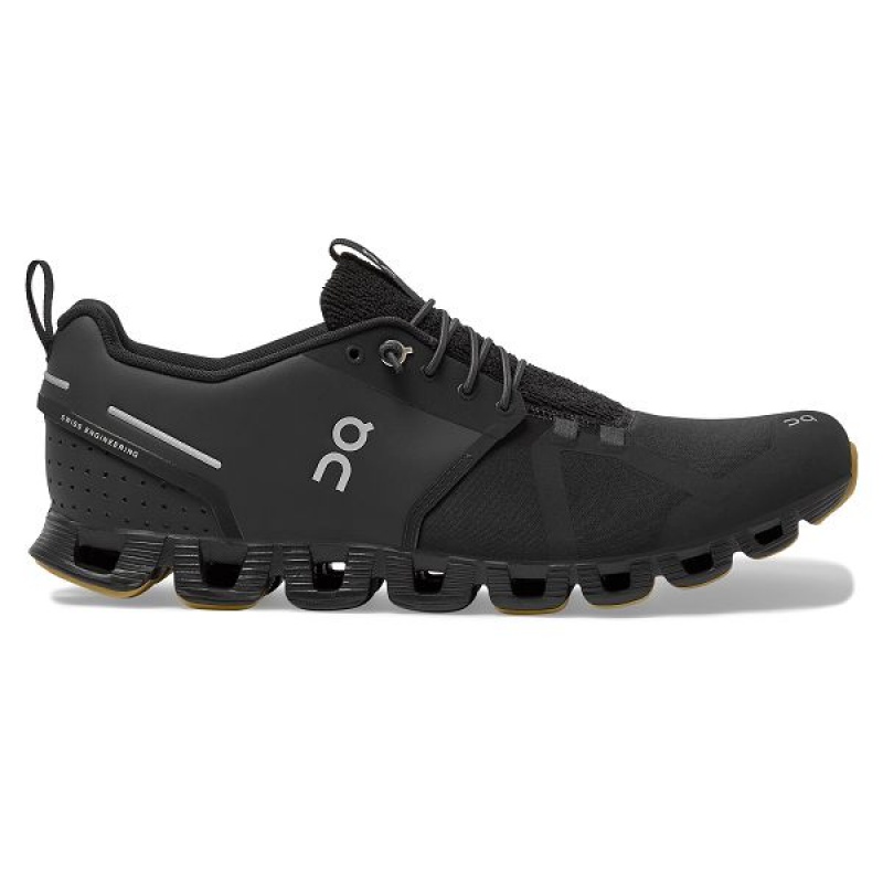 Black Men\'s On Running Cloud Terry Sneakers | 4873160_PH