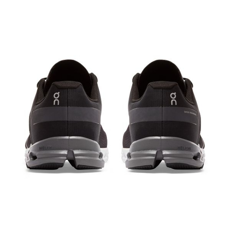 Black Men's On Running Cloudflow 2 Road Running Shoes | 8352079_PH