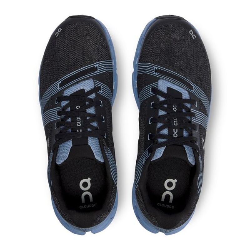 Black Men's On Running Cloudgo Road Running Shoes | 7083412_PH