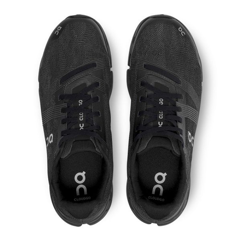 Black Men's On Running Cloudgo Road Running Shoes | 3089615_PH