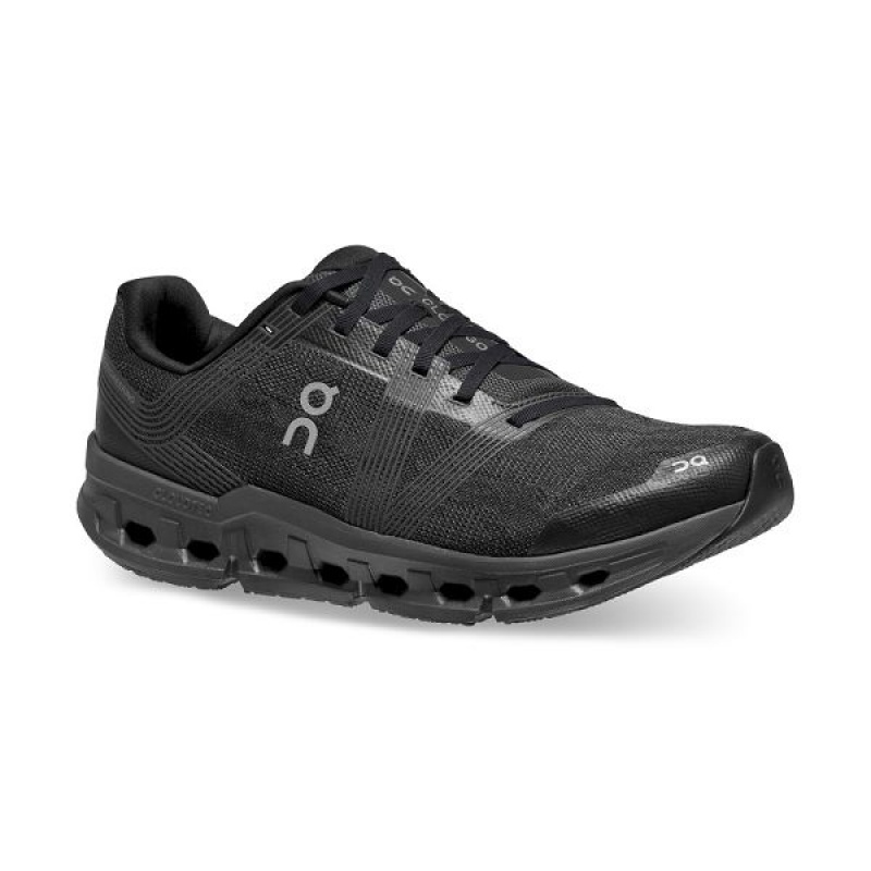 Black Men's On Running Cloudgo Road Running Shoes | 3089615_PH