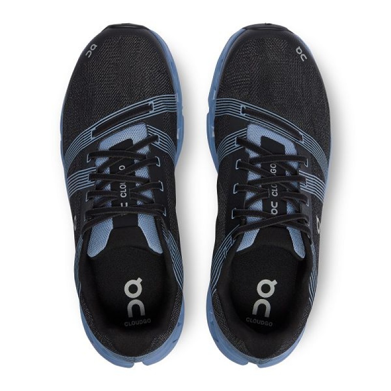 Black Men's On Running Cloudgo Wide Road Running Shoes | 2468937_PH