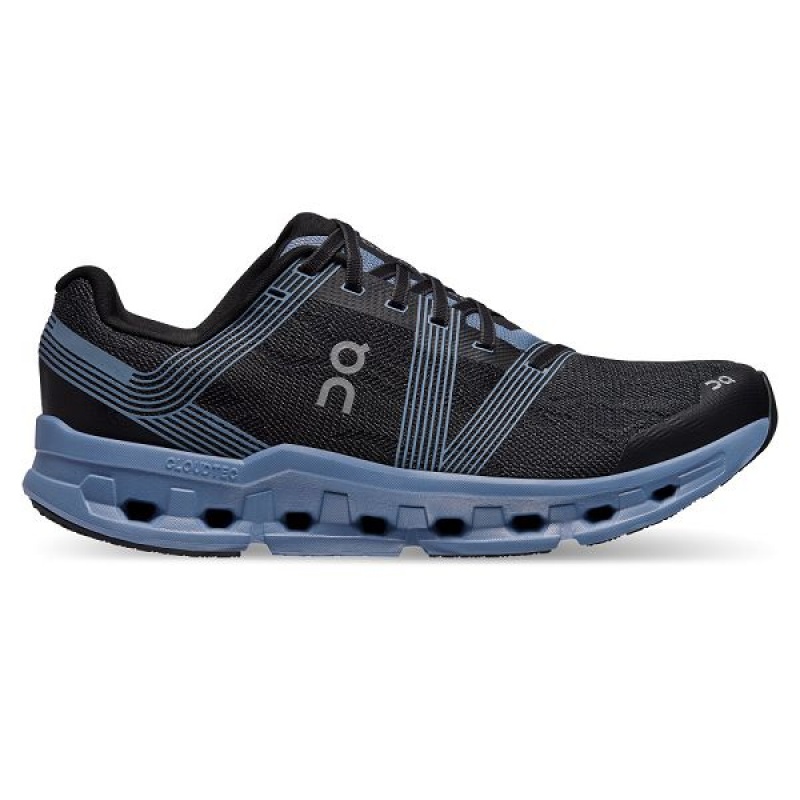 Black Men\'s On Running Cloudgo Wide Road Running Shoes | 2468937_PH