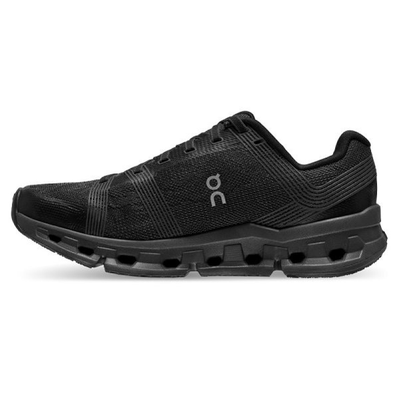 Black Men's On Running Cloudgo Wide Road Running Shoes | 4560918_PH