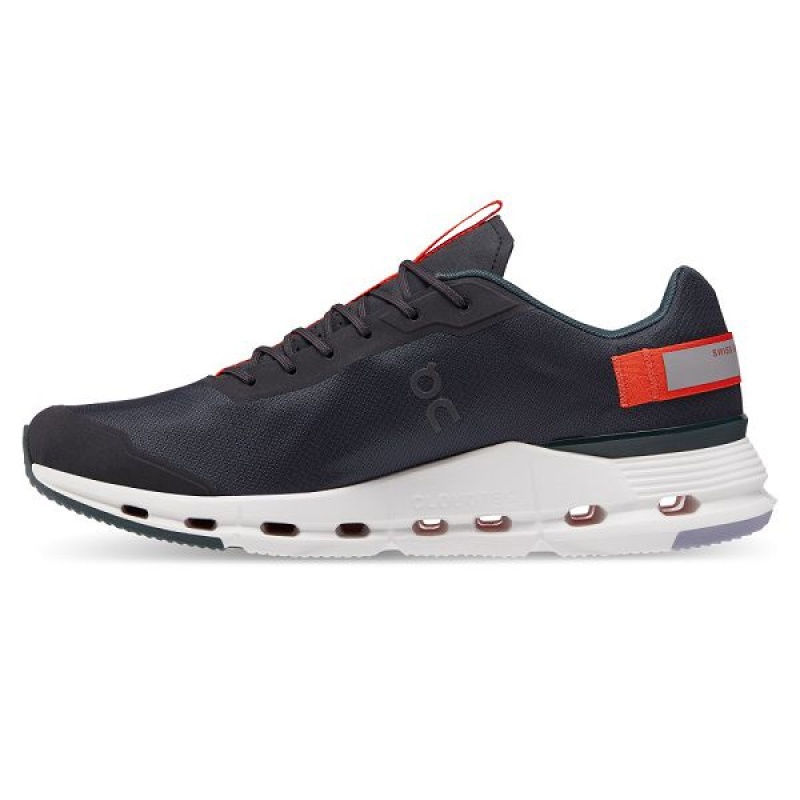 Black Men's On Running Cloudnova Form Sneakers | 9842516_PH