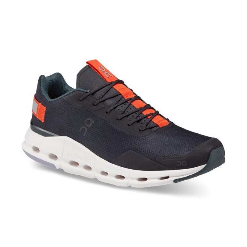 Black Men's On Running Cloudnova Form Sneakers | 9842516_PH