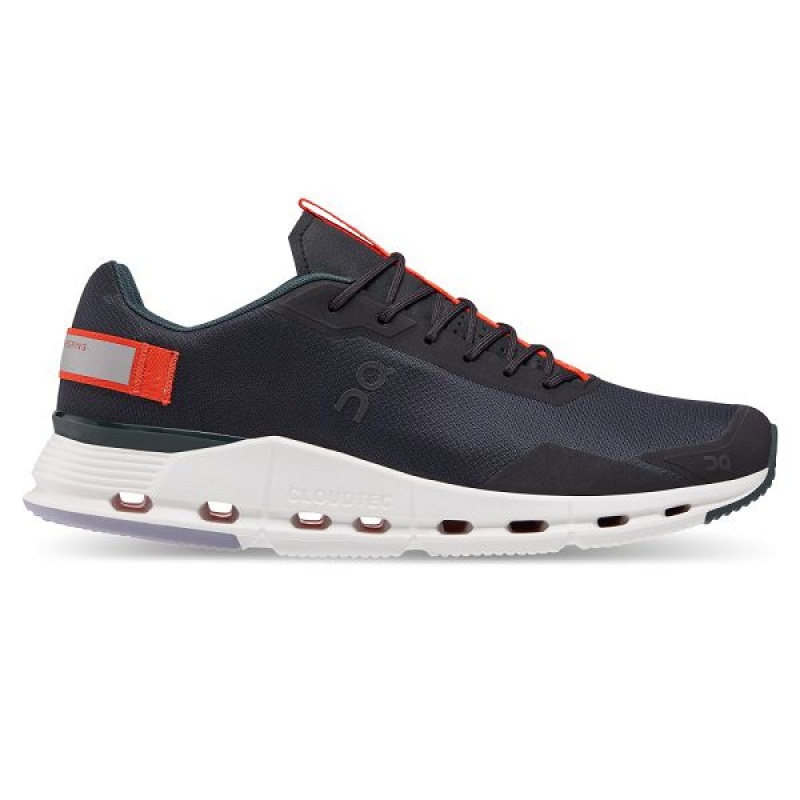 Black Men\'s On Running Cloudnova Form Sneakers | 9842516_PH