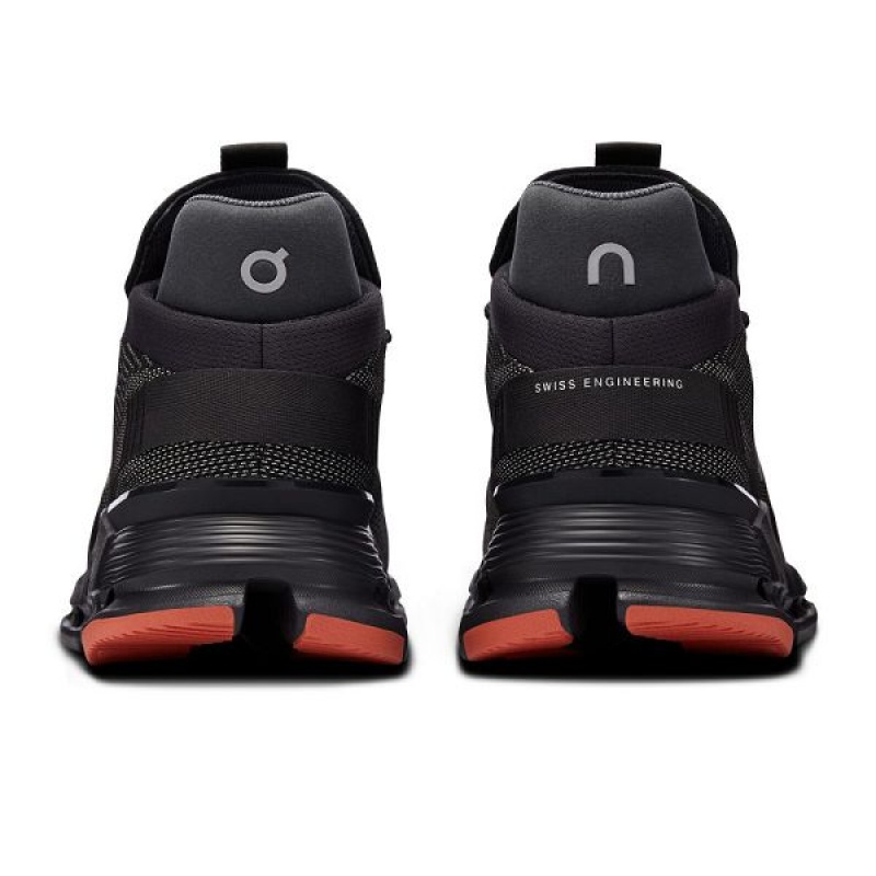 Black Men's On Running Cloudnova Sneakers | 375649_PH