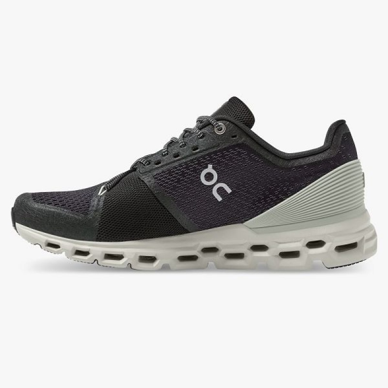 Black Men's On Running Cloudstratus 1 Road Running Shoes | 475398_PH