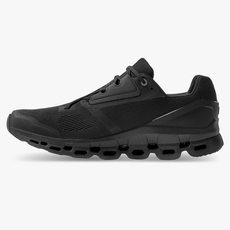 Black Men's On Running Cloudstratus 2 Road Running Shoes | 7650432_PH