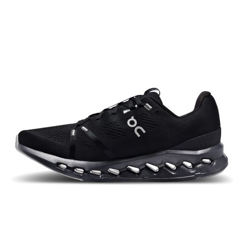 Black Men's On Running Cloudsurfer Road Running Shoes | 1408569_PH