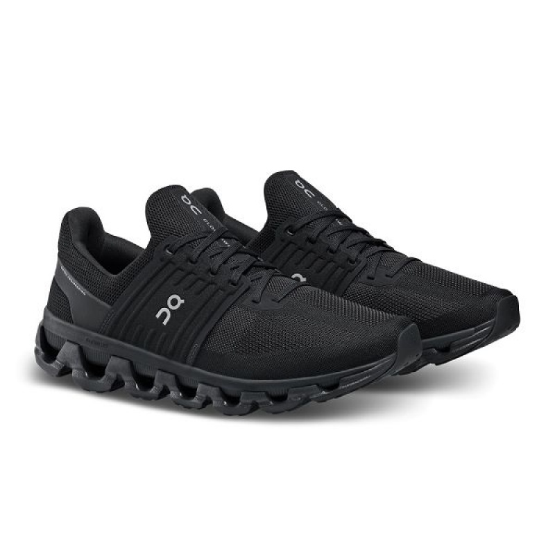 Black Men's On Running Cloudswift 3 AD Sneakers | 6013842_PH