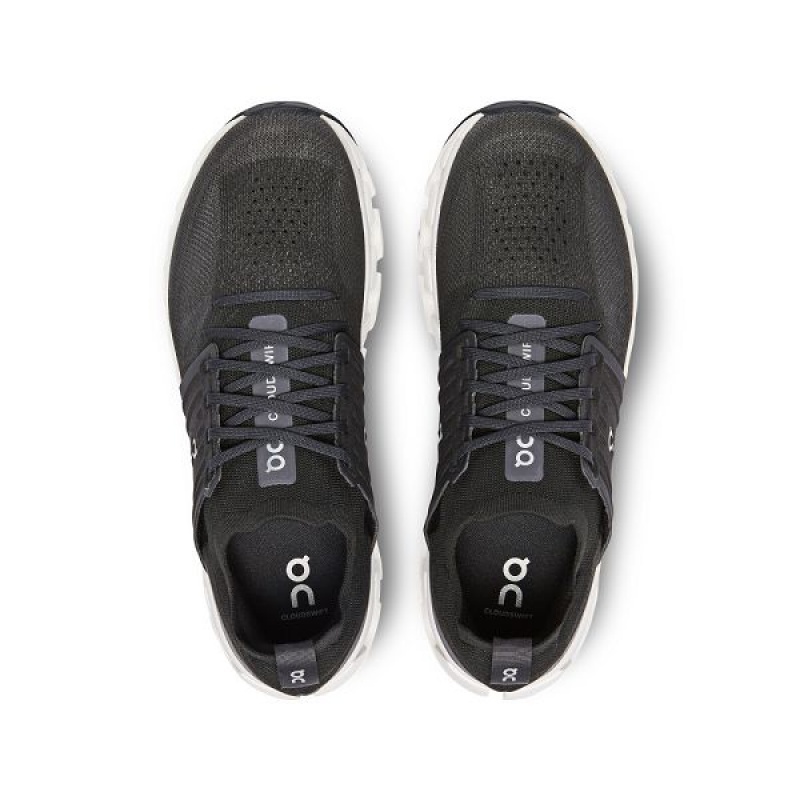 Black Men's On Running Cloudswift 3 Road Running Shoes | 1628053_PH