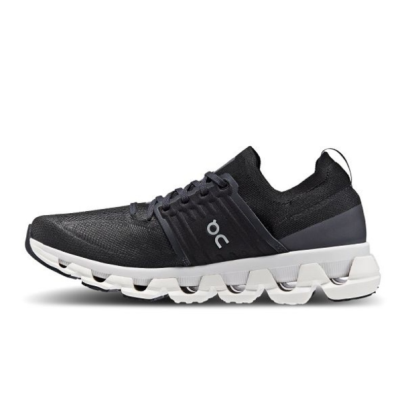 Black Men's On Running Cloudswift 3 Road Running Shoes | 1628053_PH