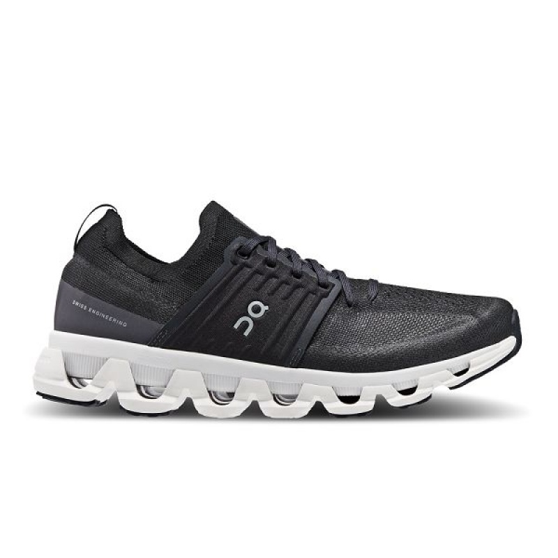 Black Men\'s On Running Cloudswift 3 Road Running Shoes | 1628053_PH