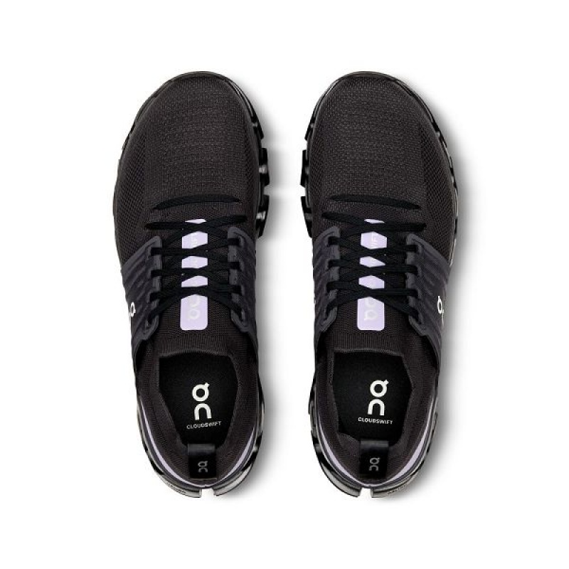 Black Men's On Running Cloudswift 3 Road Running Shoes | 4089157_PH