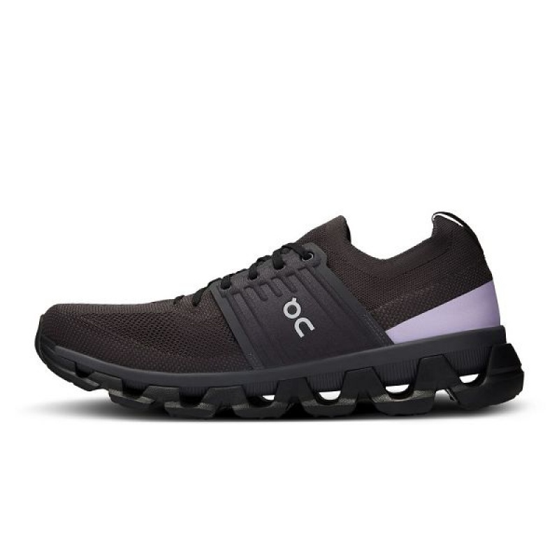 Black Men's On Running Cloudswift 3 Road Running Shoes | 4089157_PH