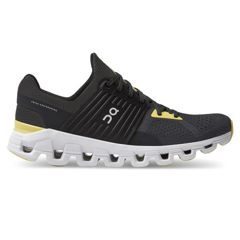 Black Men\'s On Running Cloudswift Road Running Shoes | 9302748_PH