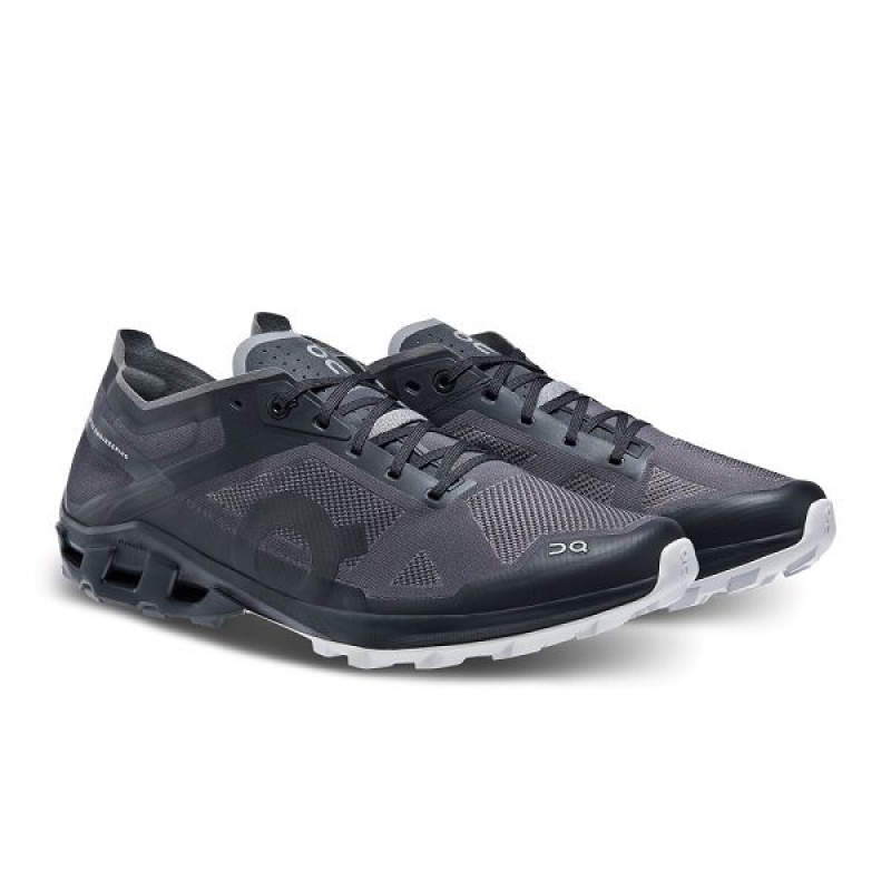 Black Men's On Running Cloudventure Peak 3 Trail Running Shoes | 3427618_PH