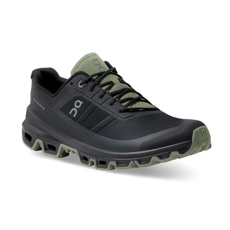 Black Men's On Running Cloudventure Trail Running Shoes | 9128547_PH