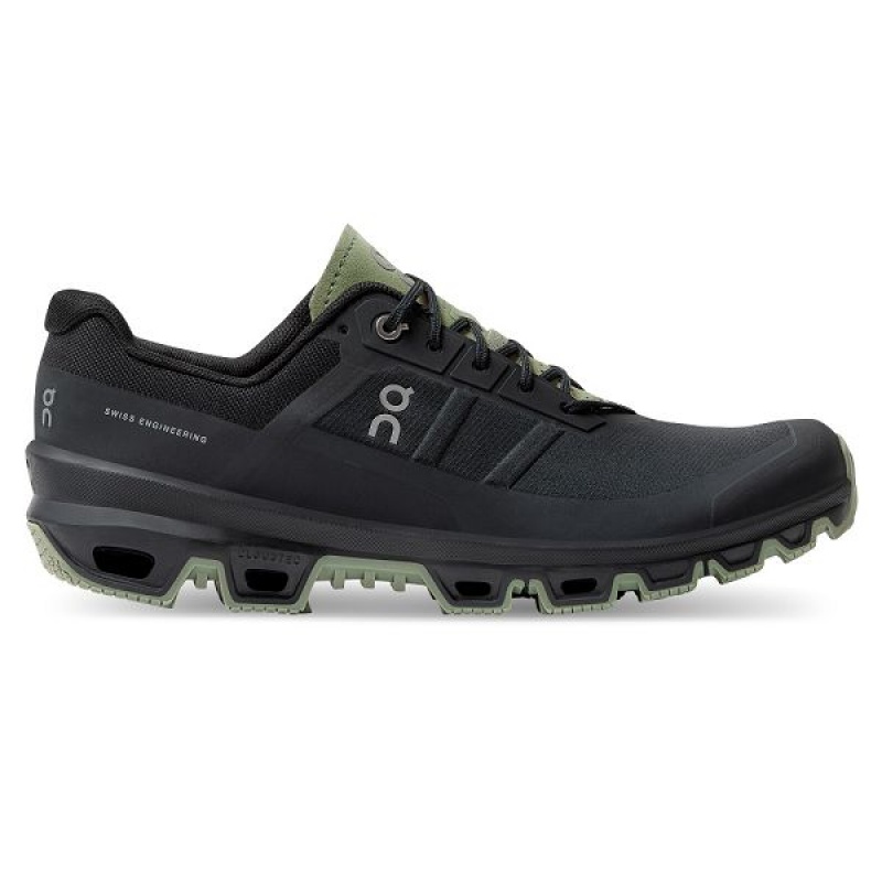 Black Men\'s On Running Cloudventure Trail Running Shoes | 9128547_PH