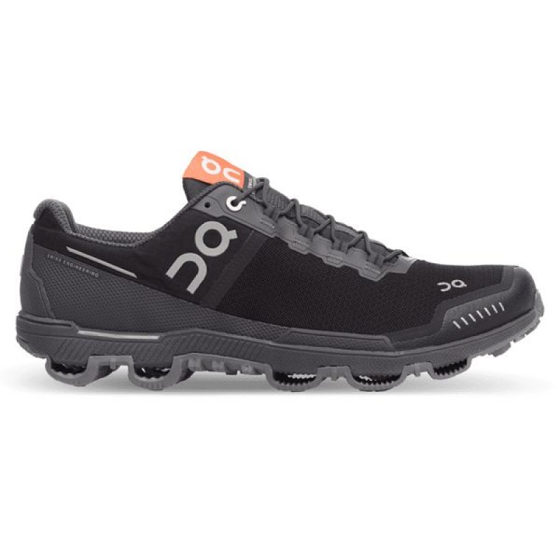 Black Men\'s On Running Cloudventure Waterproof 1 Trail Running Shoes | 2178359_PH