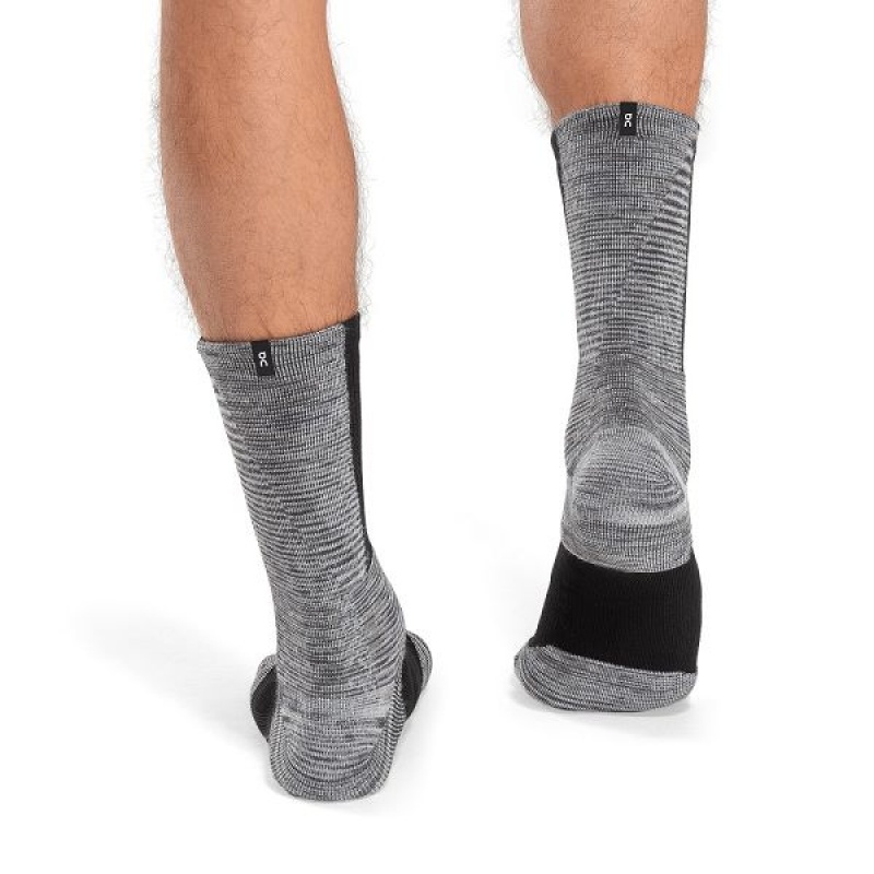 Black Men's On Running Explorer Merino Socks | 5380762_PH