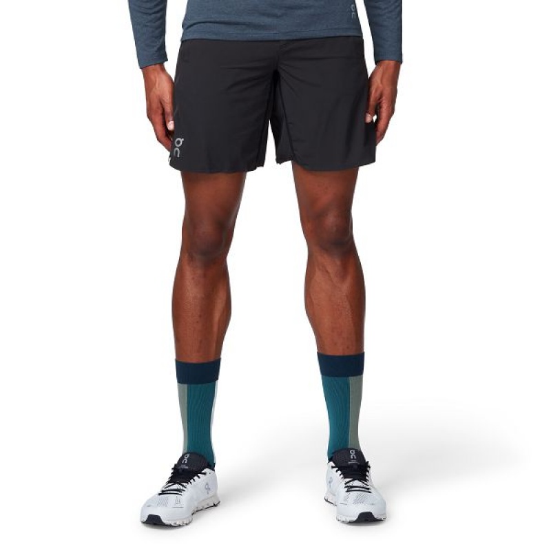 Black Men\'s On Running Hybrid 1 Shorts | 492167_PH