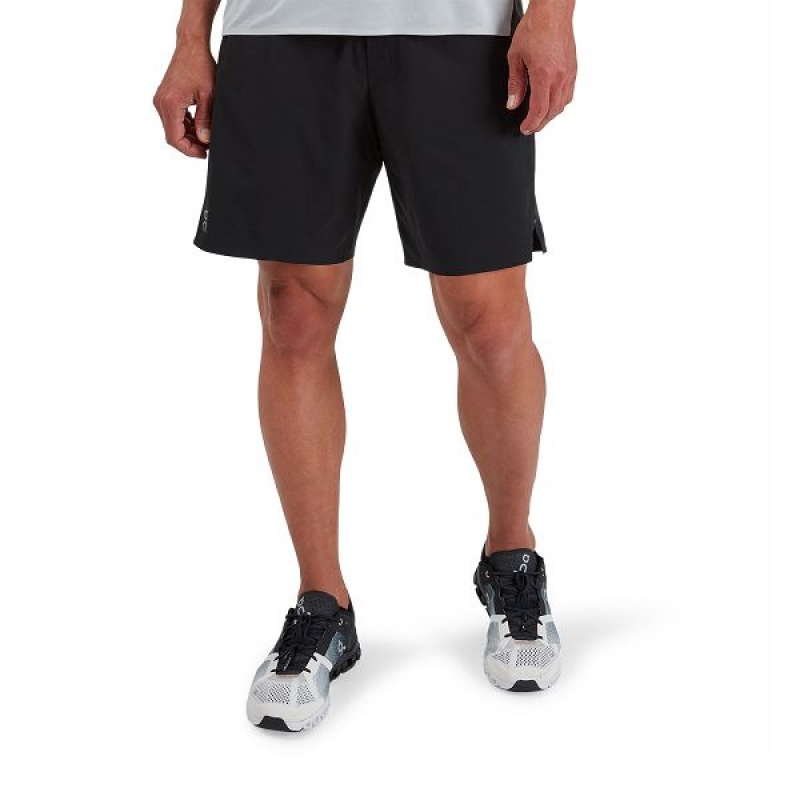 Black Men\'s On Running Hybrid 2 Shorts | 7135620_PH