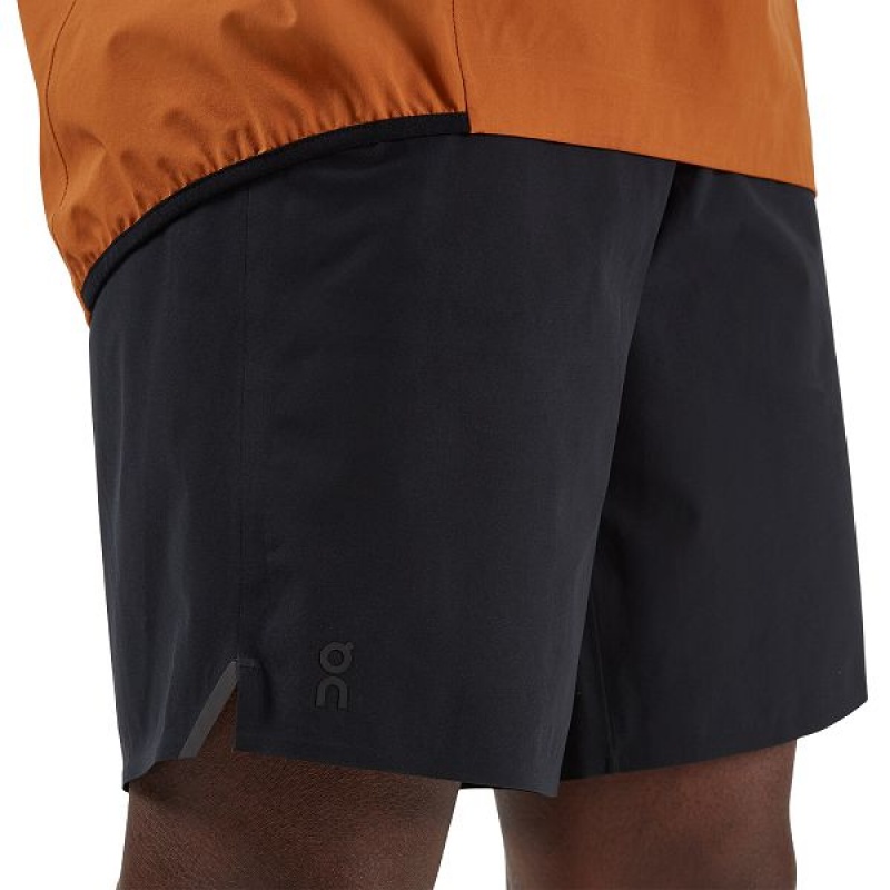 Black Men's On Running Waterproof Shorts | 7216840_PH