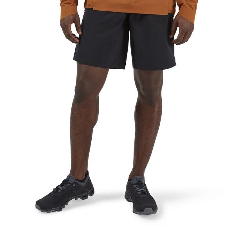 Black Men\'s On Running Waterproof Shorts | 7216840_PH