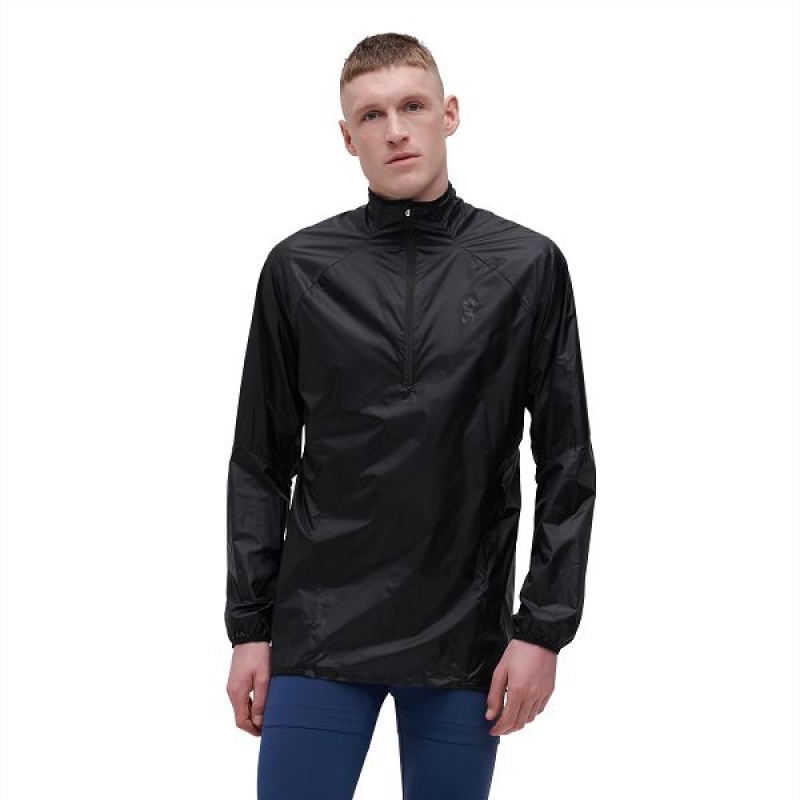 Black Men\'s On Running Zero Jackets | 9302617_PH