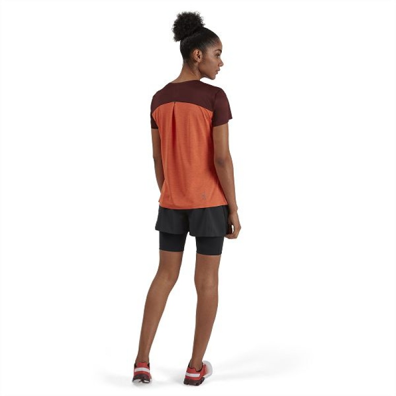 Black Women's On Running Active Shorts | 5863047_PH