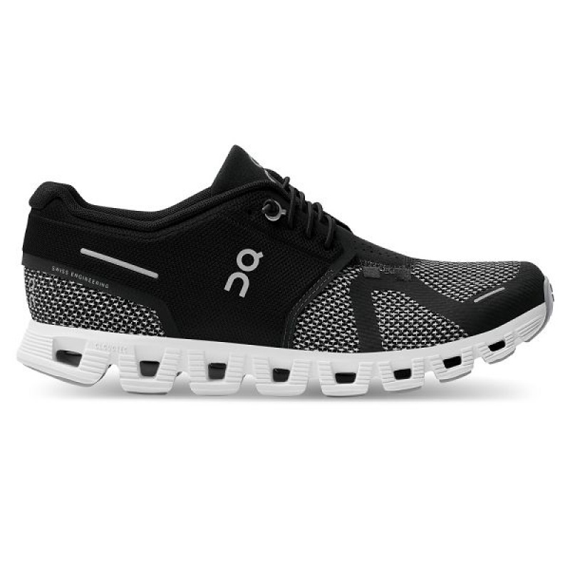 Black Women\'s On Running Cloud 5 Combo Sneakers | 9824516_PH