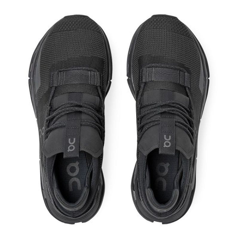 Black Women's On Running Cloudnova Sneakers | 1432850_PH