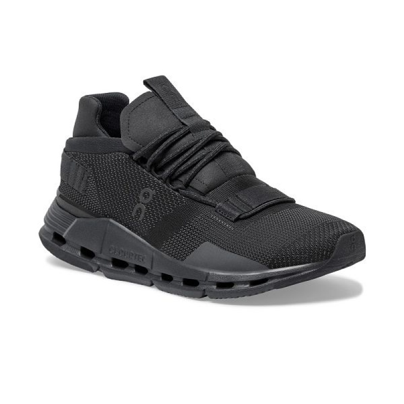 Black Women's On Running Cloudnova Sneakers | 1432850_PH