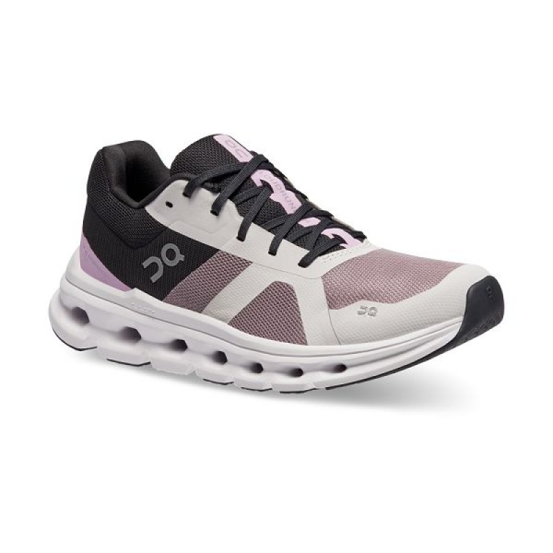 Black Women's On Running Cloudrunner Road Running Shoes | 9508734_PH