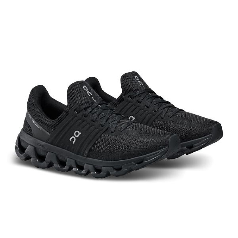 Black Women's On Running Cloudswift 3 AD Sneakers | 9528706_PH