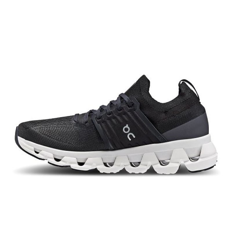 Black Women's On Running Cloudswift 3 Road Running Shoes | 3714209_PH