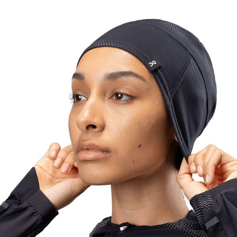 Black Women's On Running Lumos Beanie | 594738_PH