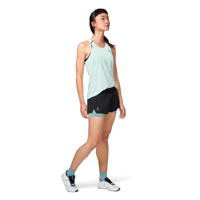 Black Women's On Running Running 2 Shorts | 7693824_PH